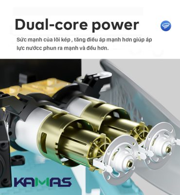 Công nghệ bơm lõi kép được trang bị trên KAMAS M9