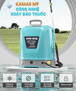 Bình phun điện KAMAS M9 - xoáy trộn thuốc